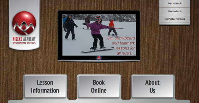 Niseko Academy Snowsports School website