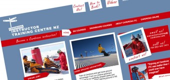 Cardrona Instructor Training Centre homepage