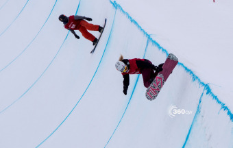 Snowboard groms at the 2014 Junior Nationals