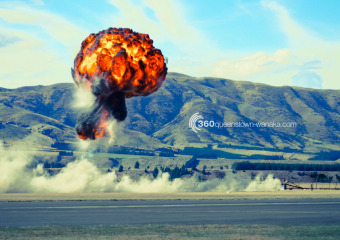Explosions at Warbirds Over Wanaka
